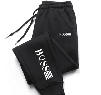 Autumn And Winter Fleece Warm Sports Casual Ankle Banded Pants Men And Women